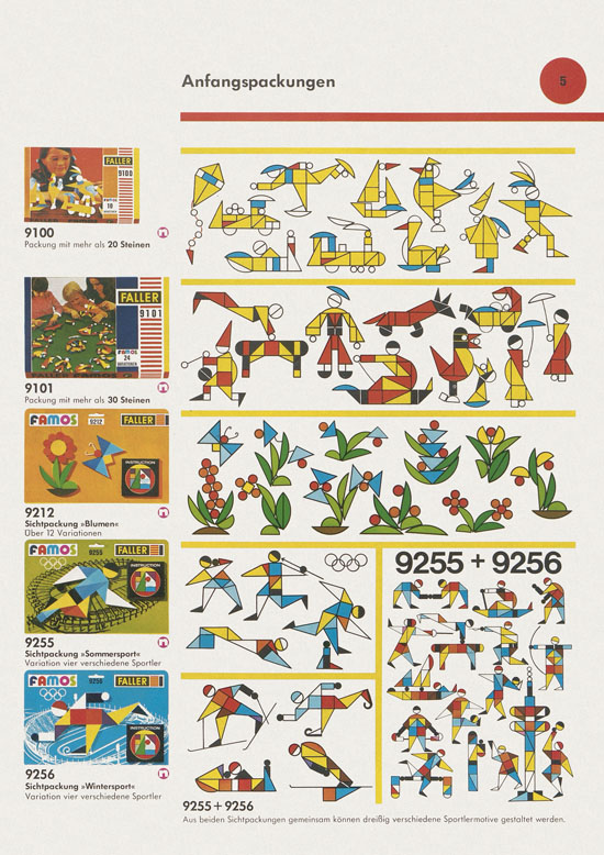 Seite 5 Faller Katalog 1972-1973 D872