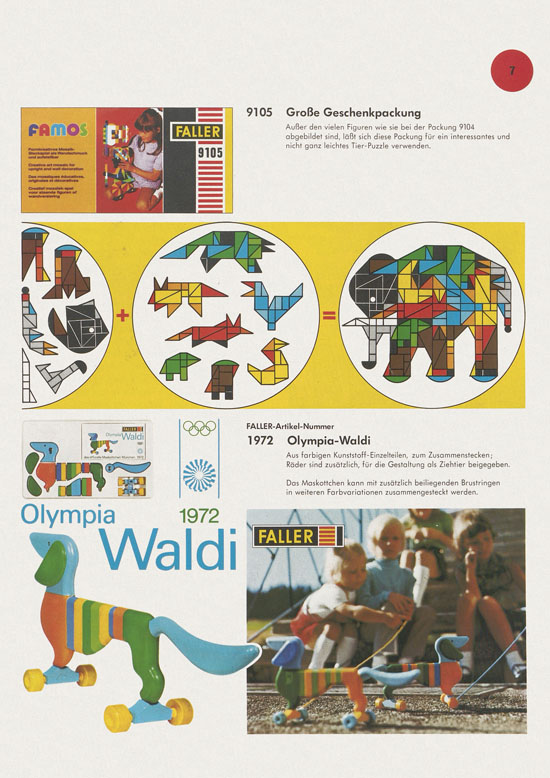 Seite 7 Faller Katalog 1972-1973 D872