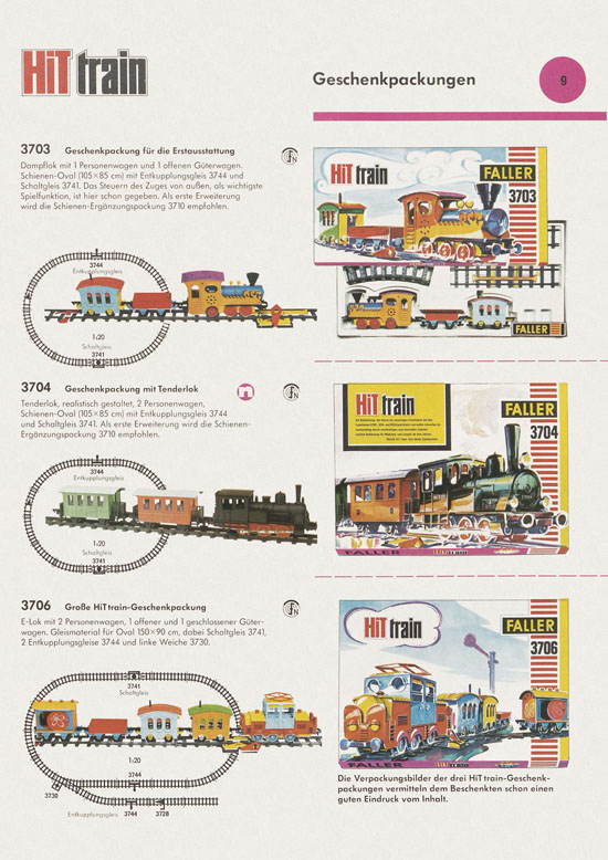 Seite 9 Faller Katalog 1972-1973 D872