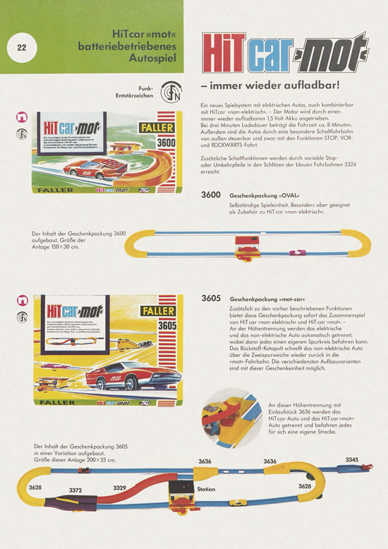 Seite 22 Faller Katalog 1972-1973 D872