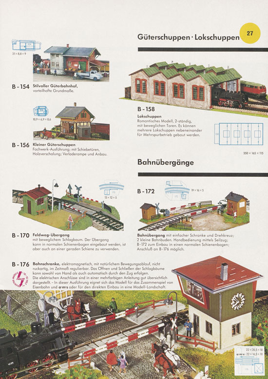 Seite 27 Faller Katalog 1972-1973 D872