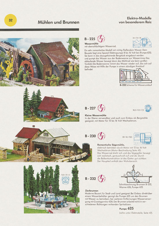 Seite 32 Faller Katalog 1972-1973 D872