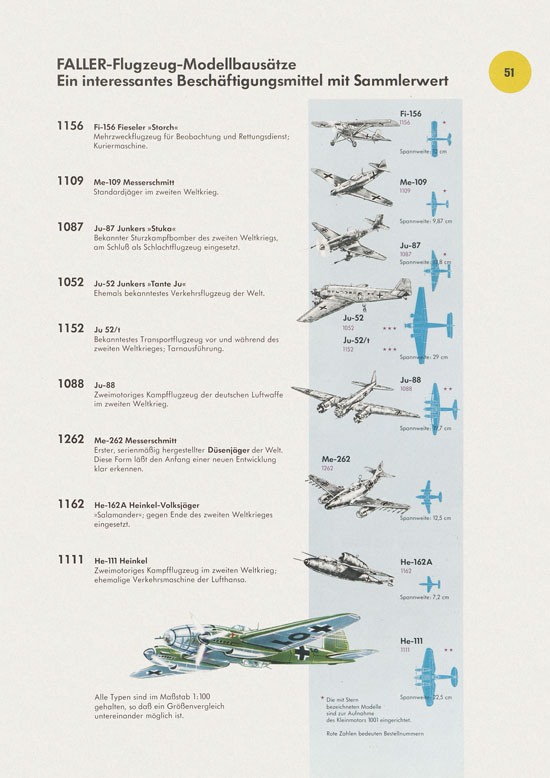 Seite 51 Faller Katalog 1972-1973 D872