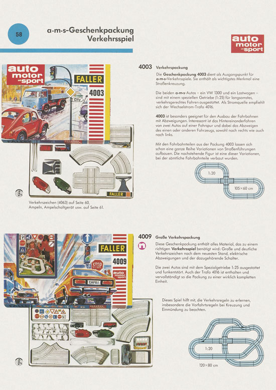 Seite 58 Faller Katalog 1972-1973 D872