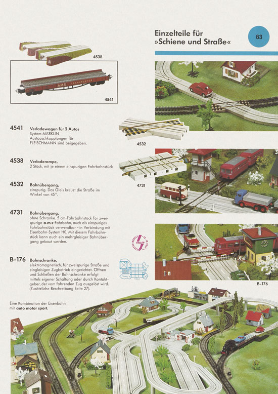 Seite 63 Faller Katalog 1972-1973 D872