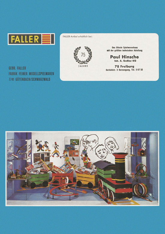 Seite 64 Faller Katalog 1972-1973 D872