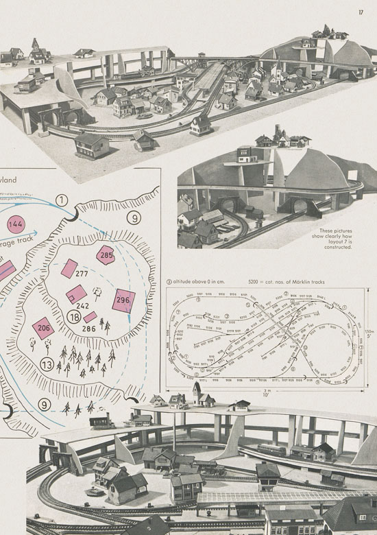 Faller Track Layout Plans H0 1970