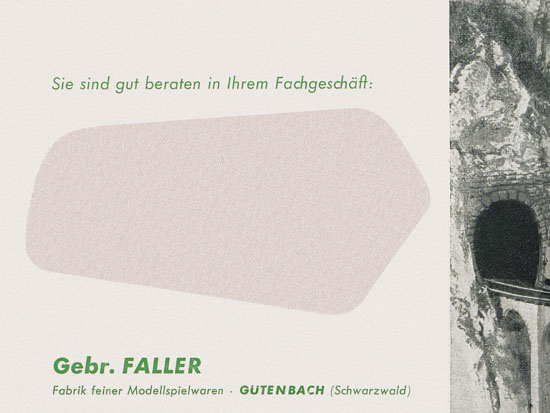 Faller Modellbau leicht gemacht 841 D