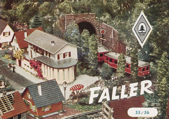 Seite 1 Faller catalogue U.S. Edition 1955-1956