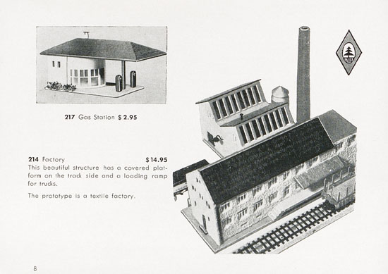 Seite 8 Faller catalogue U.S. Edition 1955-1956