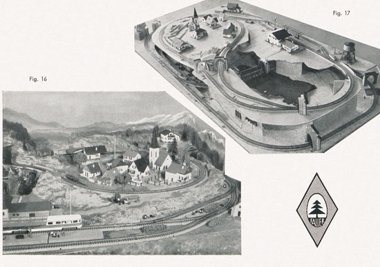 Seite 15 Faller D 803 Gleisplanheft 1954
