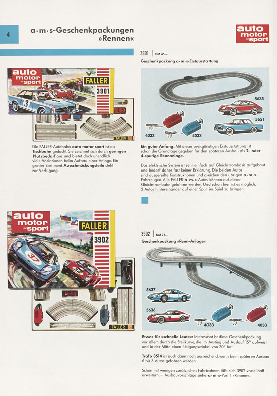 Seite 4 Faller Katalog 1970 D870