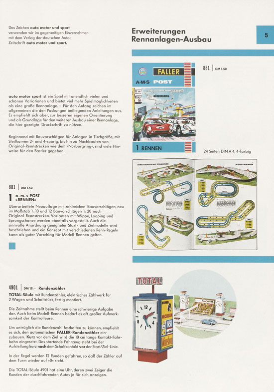 Seite 5 Faller Katalog 1970 D870