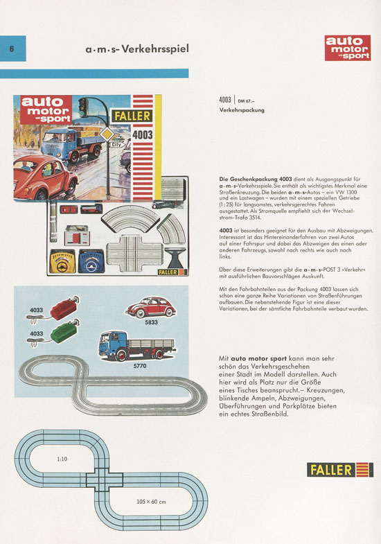 Seite 6 Faller Katalog 1970 D870