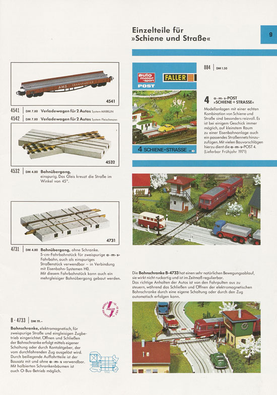 Seite 9 Faller Katalog 1970 D870