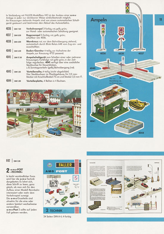 Seite 11 Faller Katalog 1970 D870