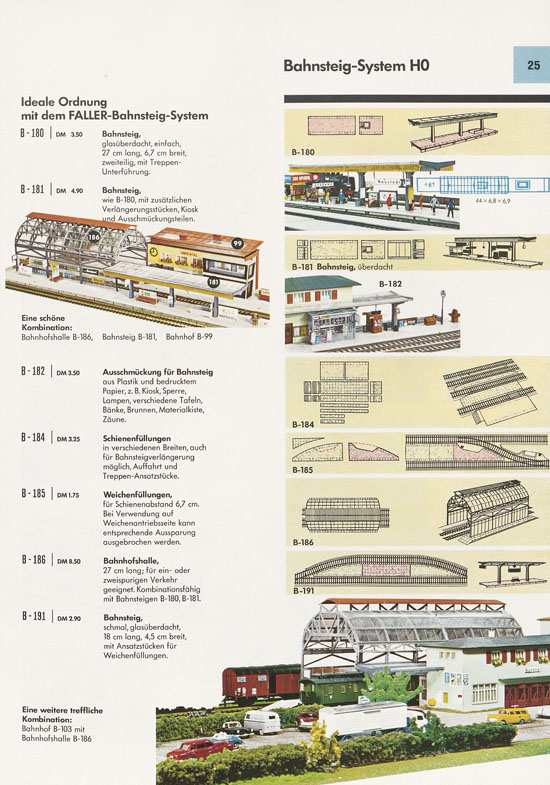 Seite 25 Faller Katalog 1970 D870