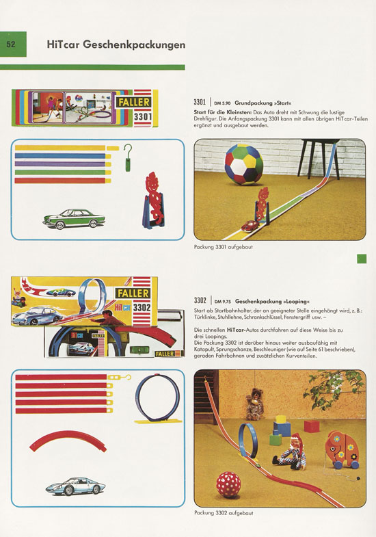 Seite 52 Faller Katalog 1970 D870