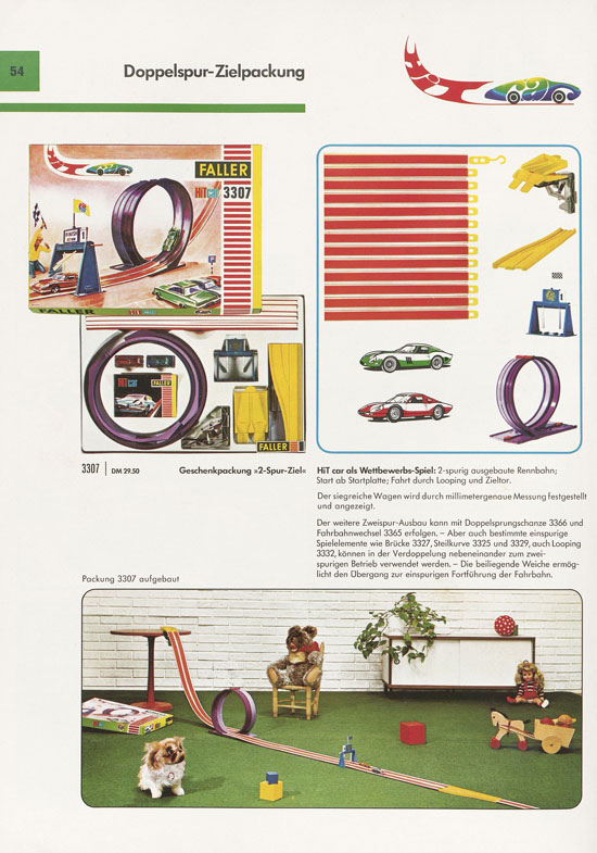Seite 54 Faller Katalog 1970 D870
