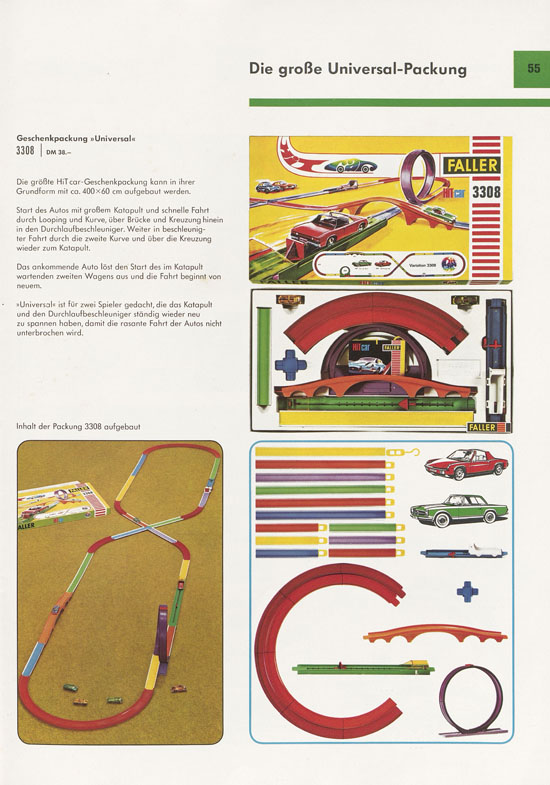 Seite 55 Faller Katalog 1970 D870