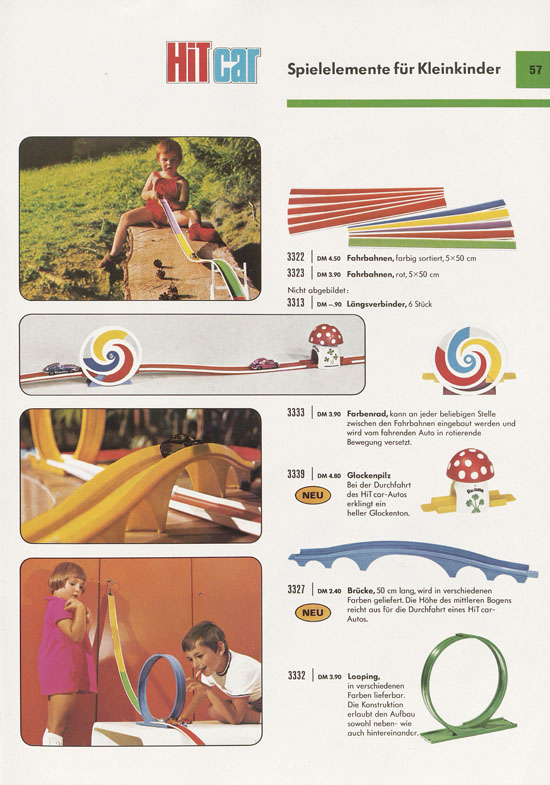 Seite 57 Faller Katalog 1970 D870