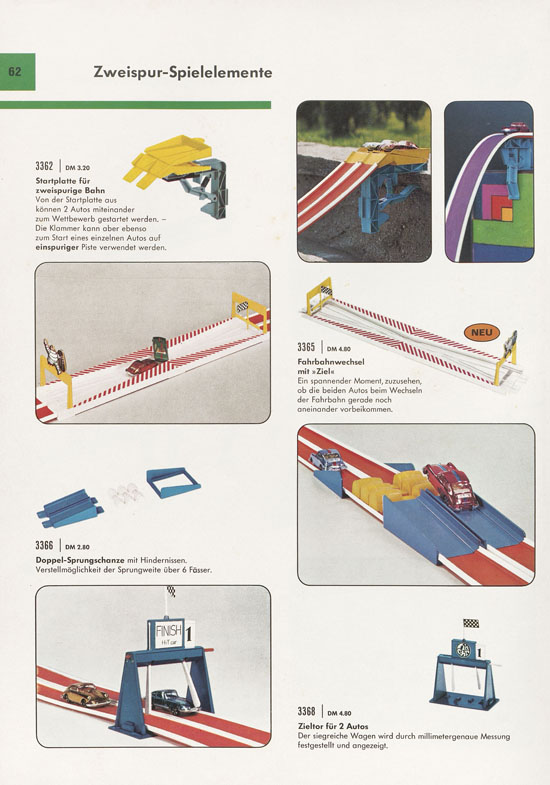 Seite 62 Faller Katalog 1970 D870