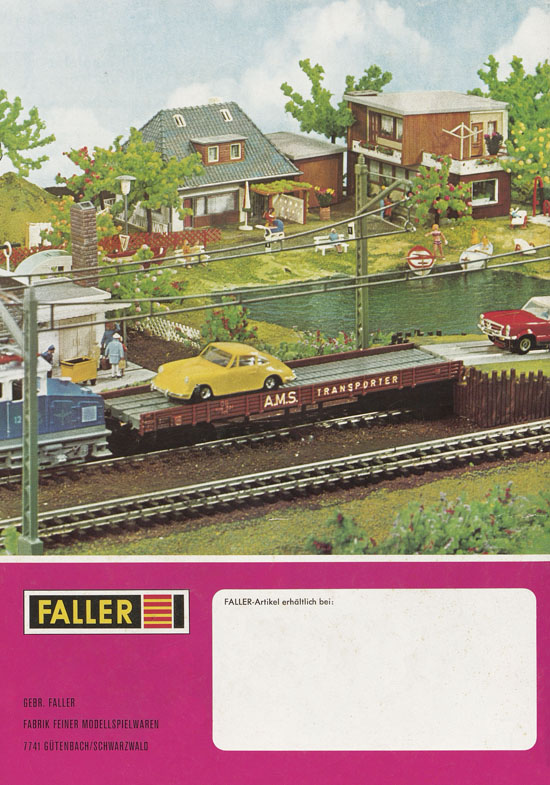 Seite 64 Faller Katalog 1970 D870