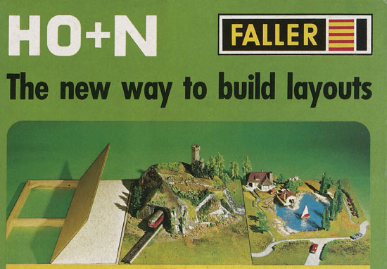 Seite 1 Faller The new way to build layouts