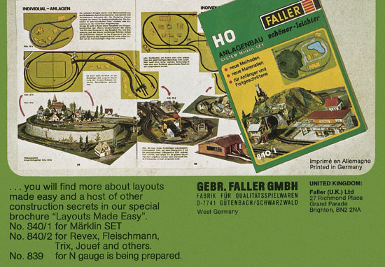 Seite 16 Faller The new way to build layouts