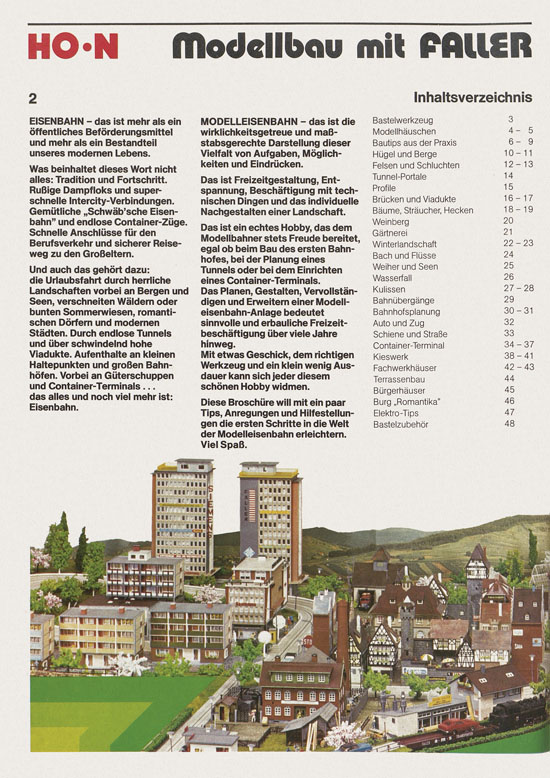 Seite 2 Faller Modellbau leicht gemacht 841