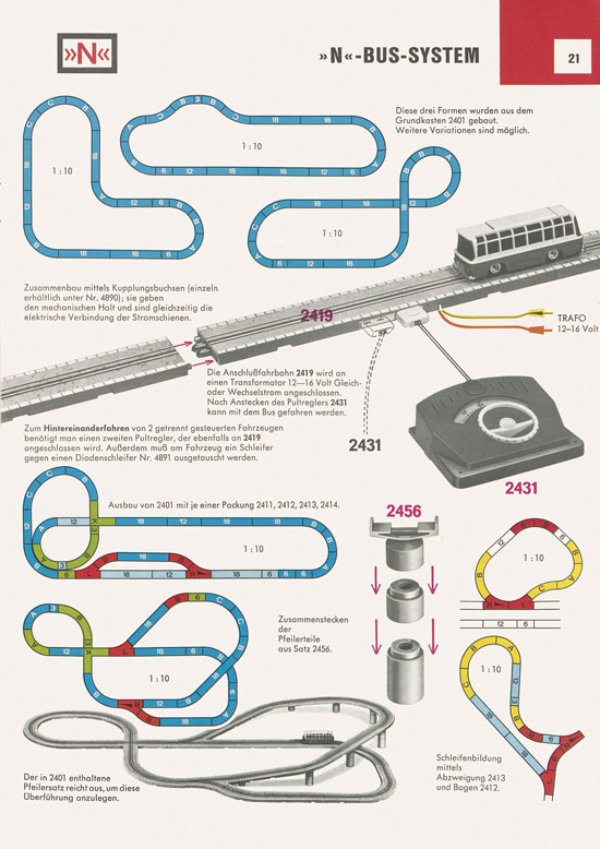 Faller Katalog Spur N 1970