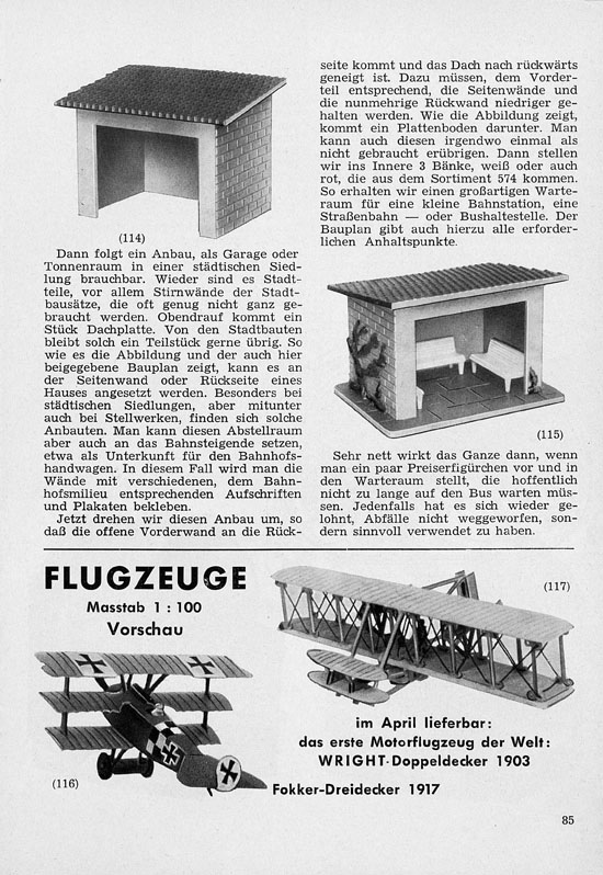 Faller-Magazin Nr. 3 Februar 1958