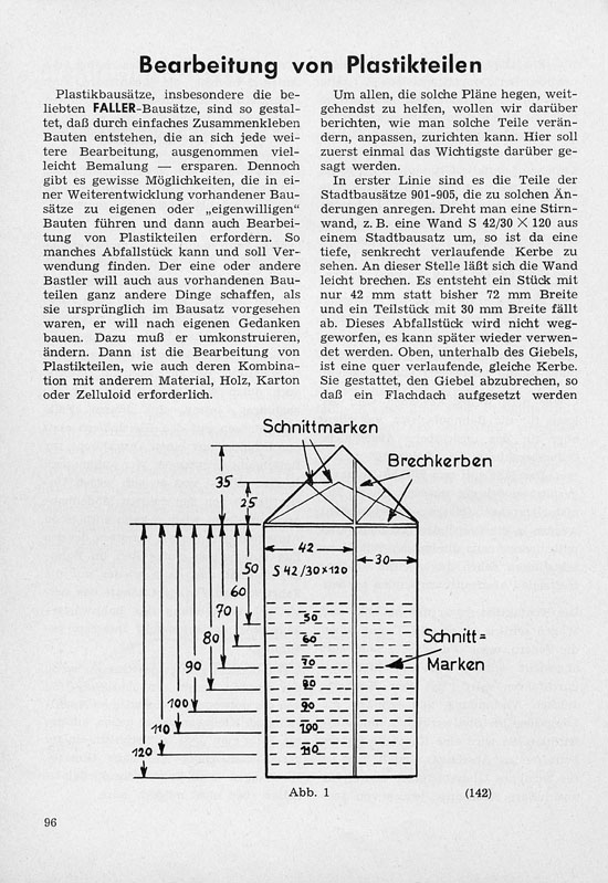 Faller-Magazin Nr. 3 Februar 1958