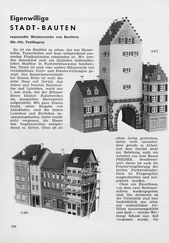 Faller-Magazin Nr. 3 Februar 1958