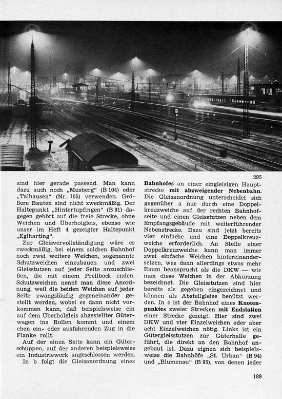 Faller-Magazin Nr. 6 August 1958