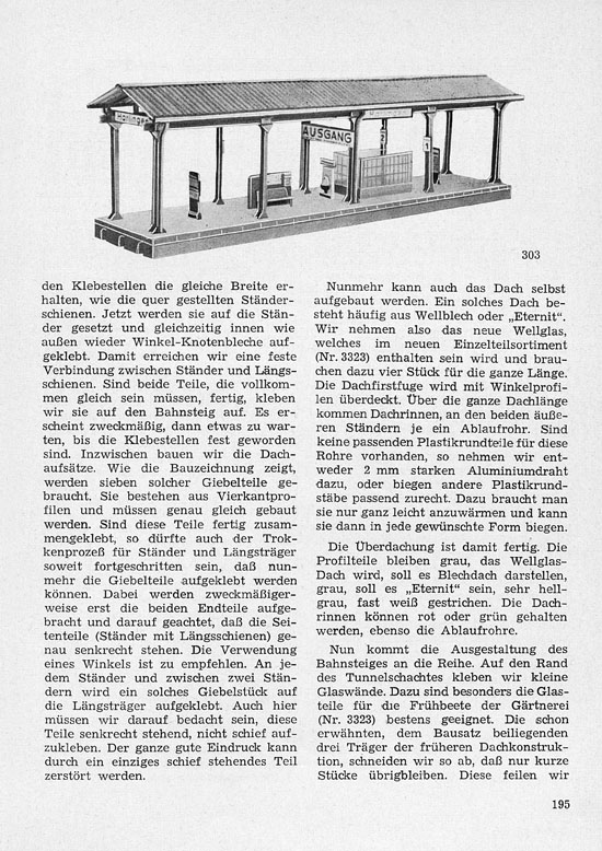 Faller-Magazin Nr. 6 August 1958