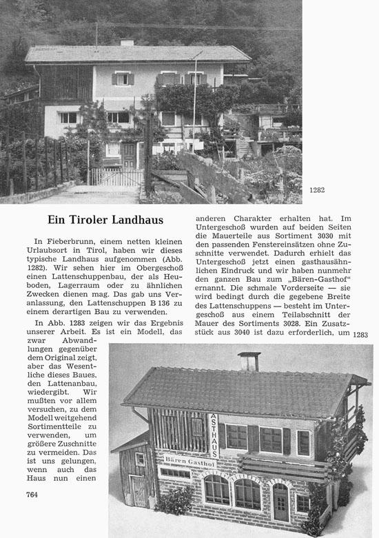 Seite 8 Faller-Magazin Nr. 22 April 1966