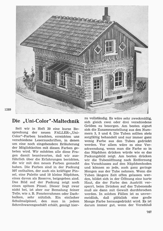 Seite 11 Faller-Magazin Nr. 22 April 1966
