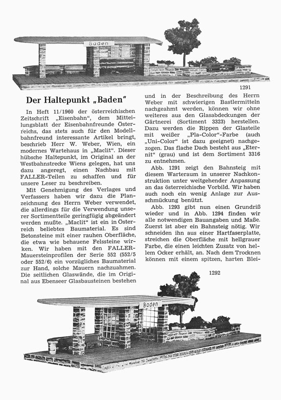 Seite 14 Faller-Magazin Nr. 22 April 1966