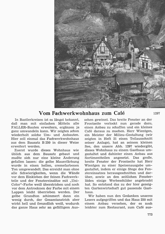 Seite 17 Faller-Magazin Nr. 22 April 1966