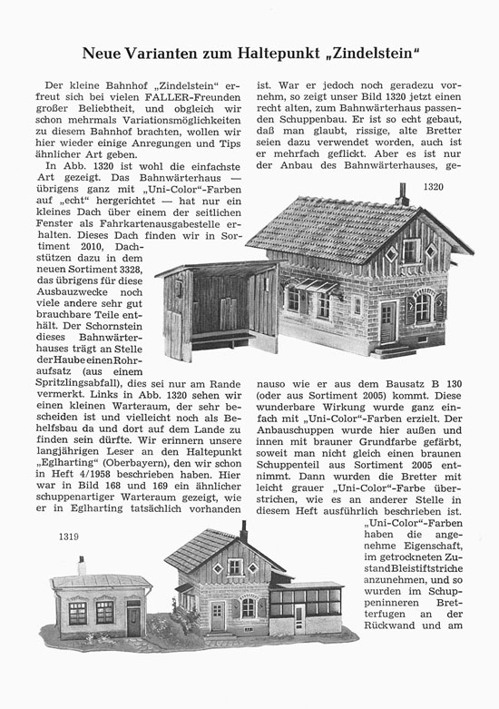Seite 28 Faller-Magazin Nr. 22 April 1966