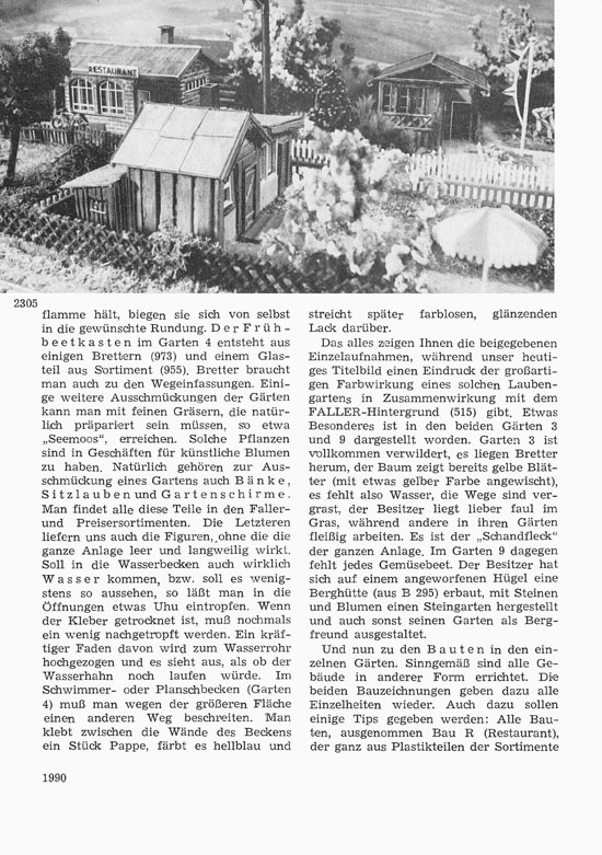 Seite 10 Faller-Magazin Nr. 56 Dezember 1966