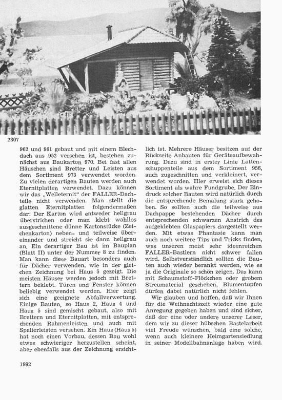Seite 12 Faller-Magazin Nr. 56 Dezember 1966