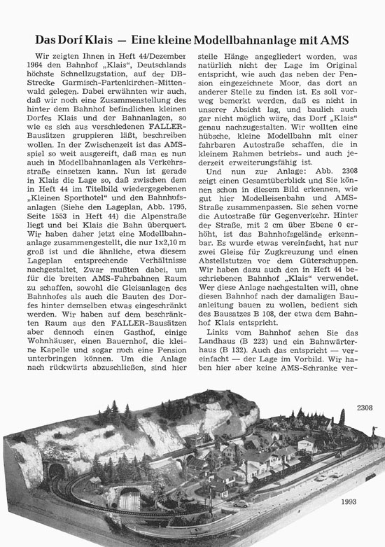 Seite 13 Faller-Magazin Nr. 56 Dezember 1966