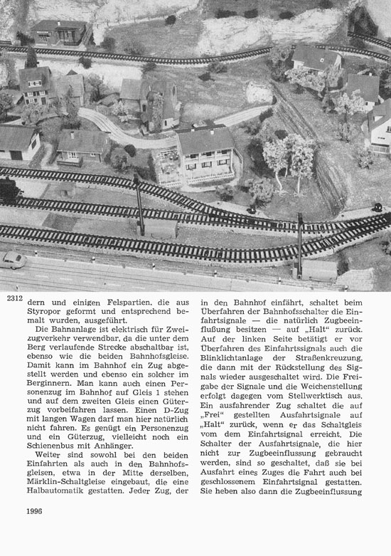 Seite 16 Faller-Magazin Nr. 56 Dezember 1966