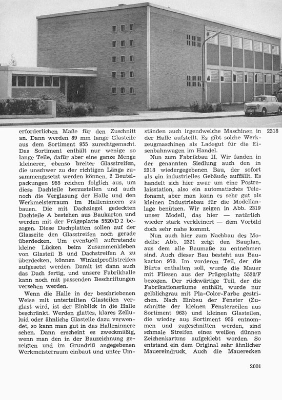 Seite 21 Faller-Magazin Nr. 56 Dezember 1966