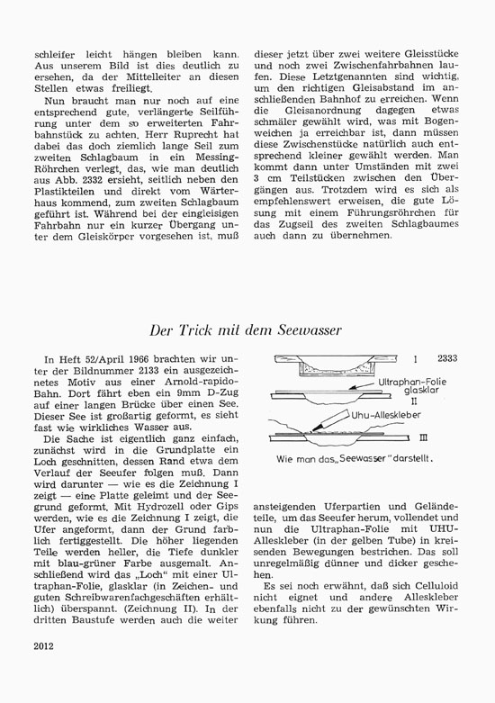 Seite 32 Faller-Magazin Nr. 56 Dezember 1966