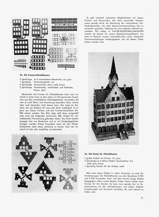 Seite 11 Faller-Magazin Nr.64 März 1968