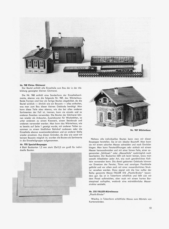 Seite 13 Faller-Magazin Nr.64 März 1968