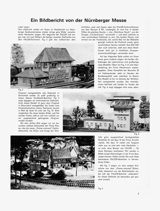 Seite 3 Faller-Magazin Nr.65 April 1968